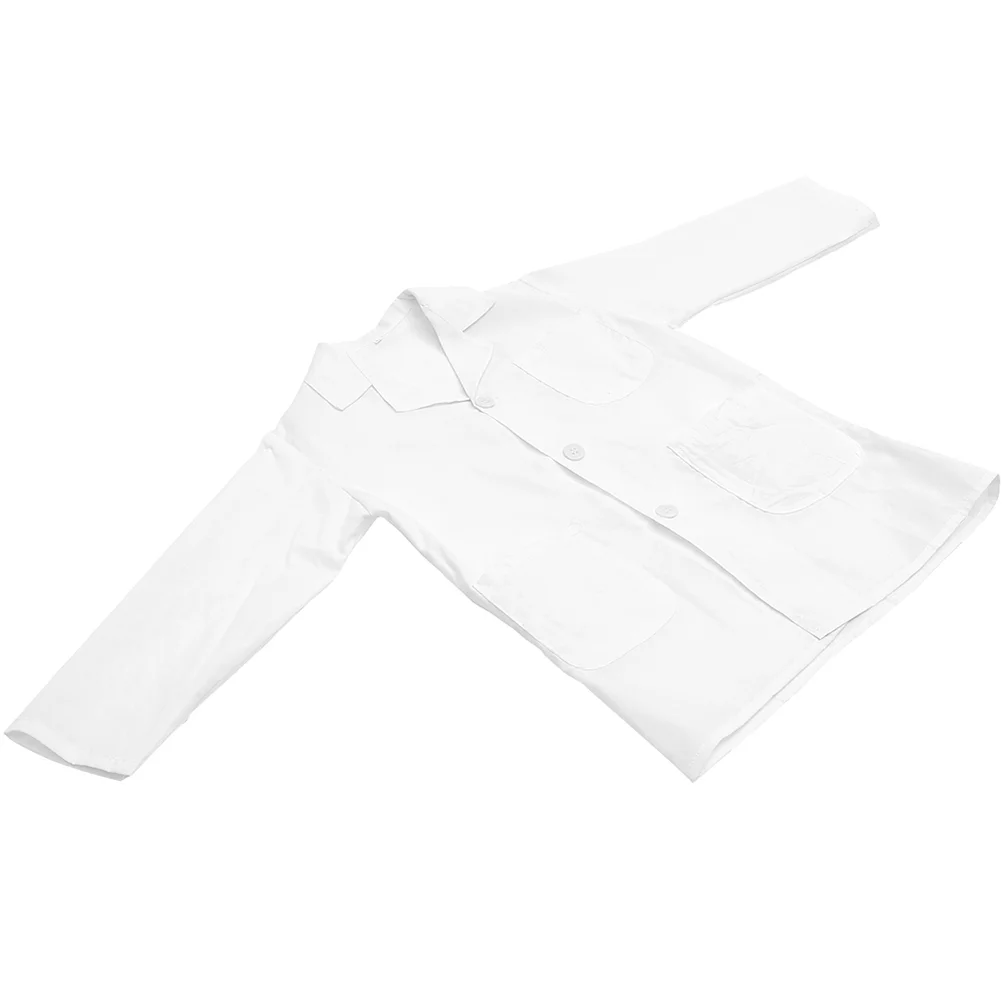 

Unisex Kids Lab Coat Science Doctor Toddler Costume White Scientist Clothes Doctor Cosplay Costume for Boys Girls Roleplay Party