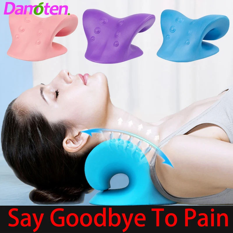 

Stretch Muscle Relaxation Shoulder Cervical Spine Traction Massage Pillow Relieve Pain Alignment Spine Correction Neck Stretcher