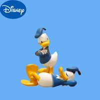 disney donald duck contempt legs up anime figure cake decoration cute ornaments childrens toys collection birthday gifts