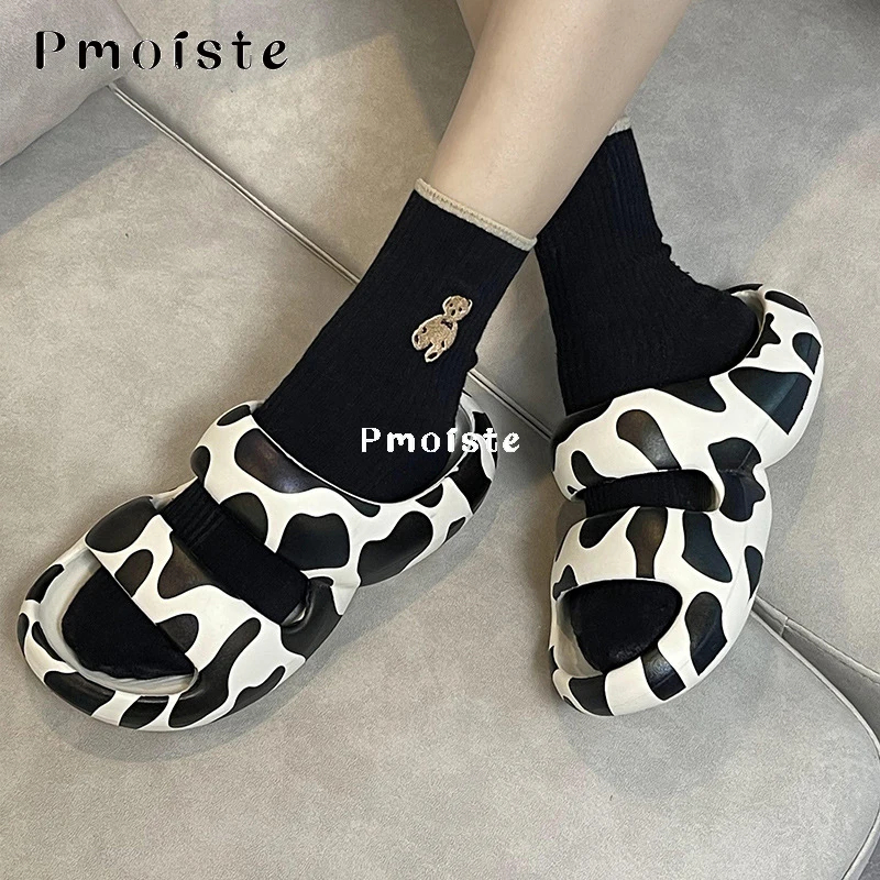 Women's Slippers for Home Cartoon Cute Women Shoes Summer 2023 EVA Slipper Soft Breathable Sandals Wear-resistant Non-slip