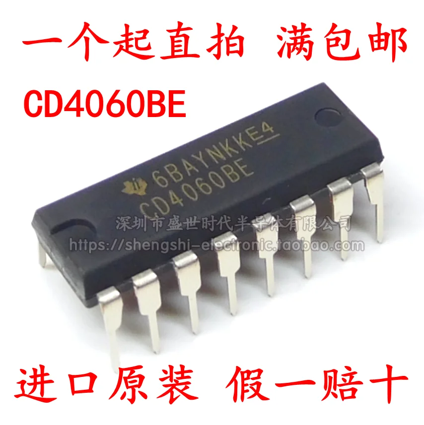 

10 шт./партия CD4060BE DIP16/