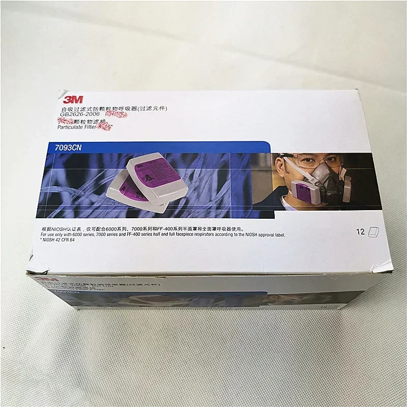 1 пара 3M 7093CN картридж для фтористого водорода/фильтр дыхательный