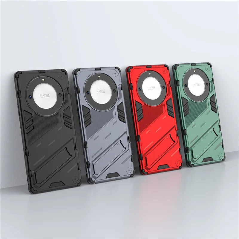 

For Honor X9A 5G Case Honor X9A Cover 6.67 inch Shockproof Armor Ring Holder Protective Bumper For Honor X9A Fundas