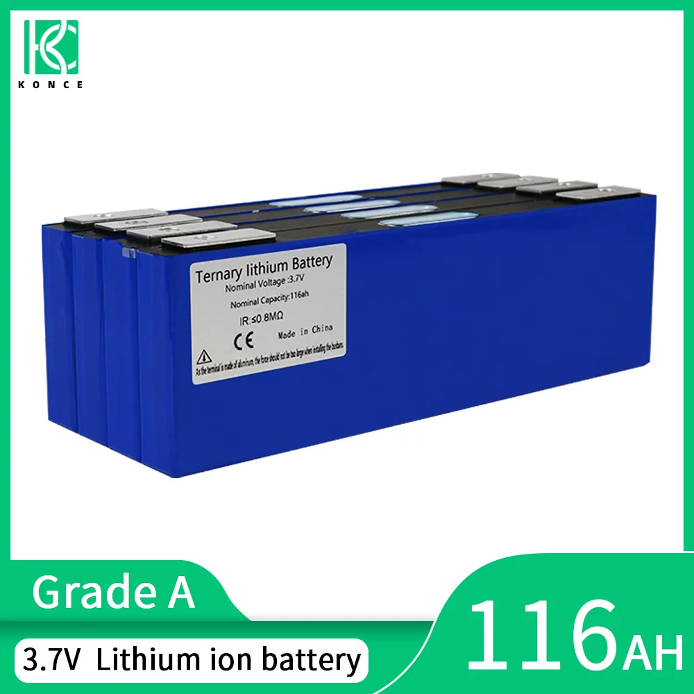 

Литиевая аккумуляторная батарея для 3s 12V 24V 10s 36V 48V мотоцикла автомобиля, электромобиля, 3,7 V 116Ah Ternary