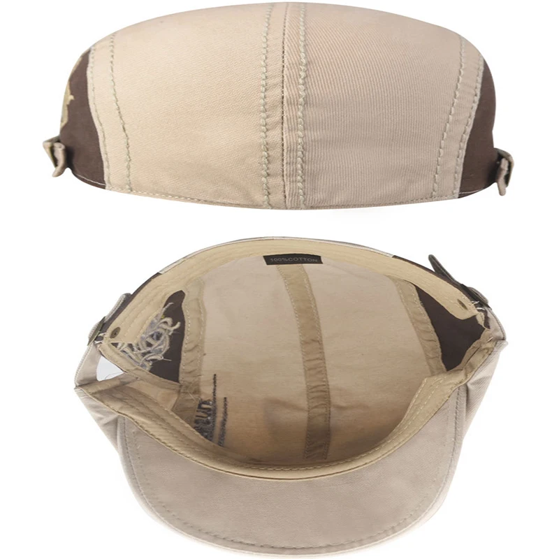 Мужской берет с буквенной вышивкой уличная дорожная шляпа от солнца модная