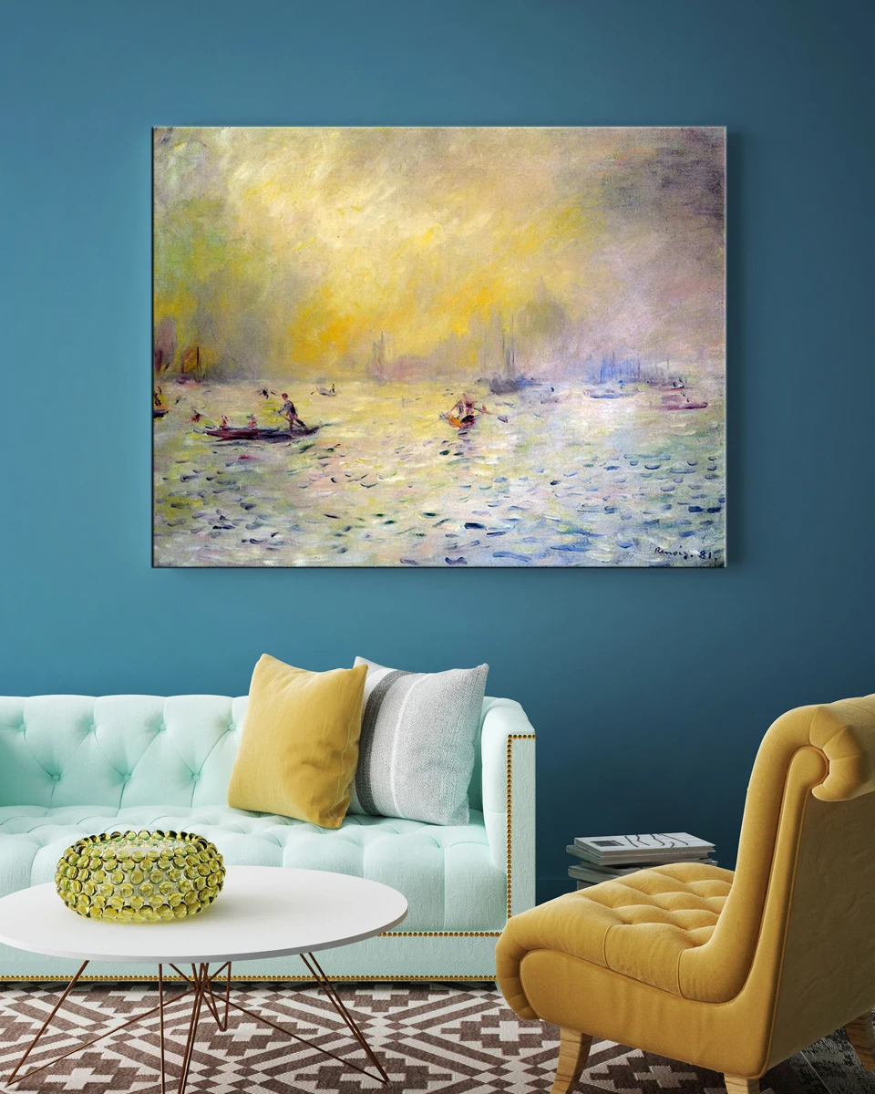 Бесплатная быстрая доставка 100% ручная работа репродукция масляной живописи вид