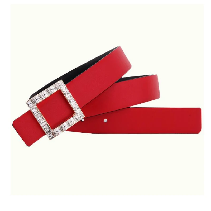 

Quality Belts For Women New Designer Leather Luxury Caramel Belt Lady Trending Smooth Waist Strap Fashion Jeans Buckle Belts