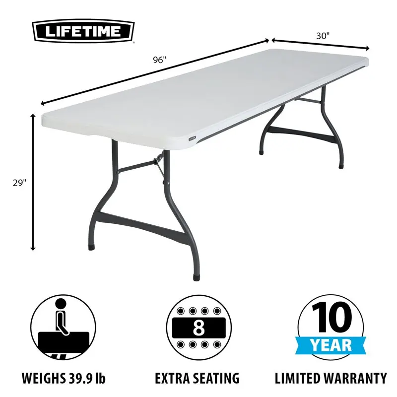 

ft. Nesting Table White- 4 Pk (Commercial), 80344