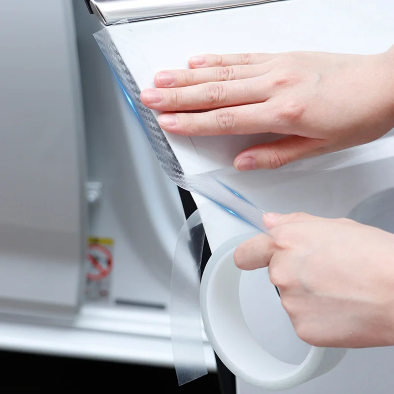 Автомобильные 3D наклейки из углеродного волокна для защиты велосипеда защитная