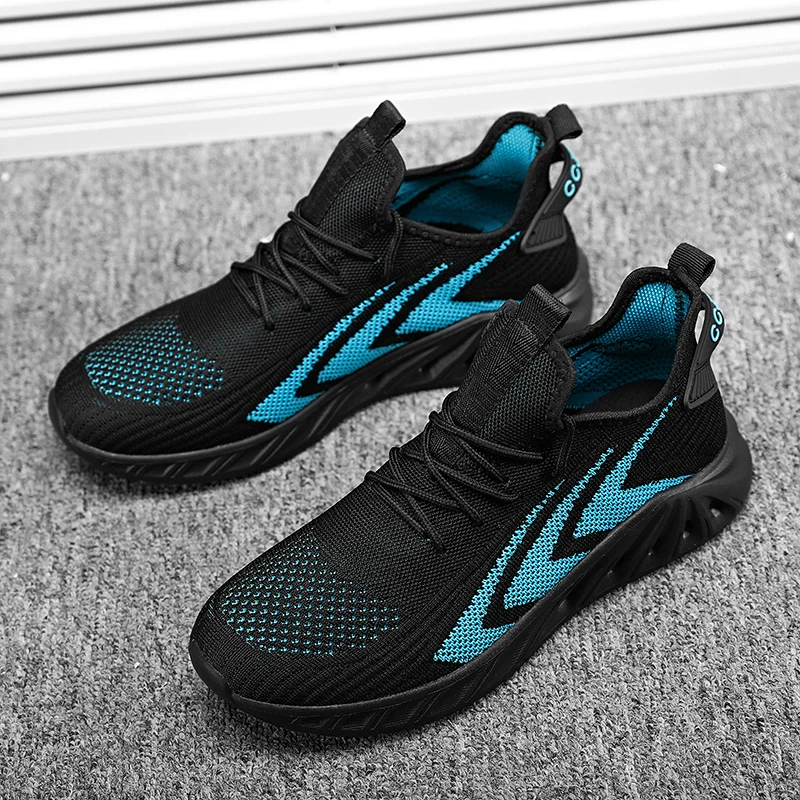 Super Light Running Shoes For Men Sneakers Breathable Mesh Sport Shoes Soft Walking Shoes Plus Size Tenis Masculino