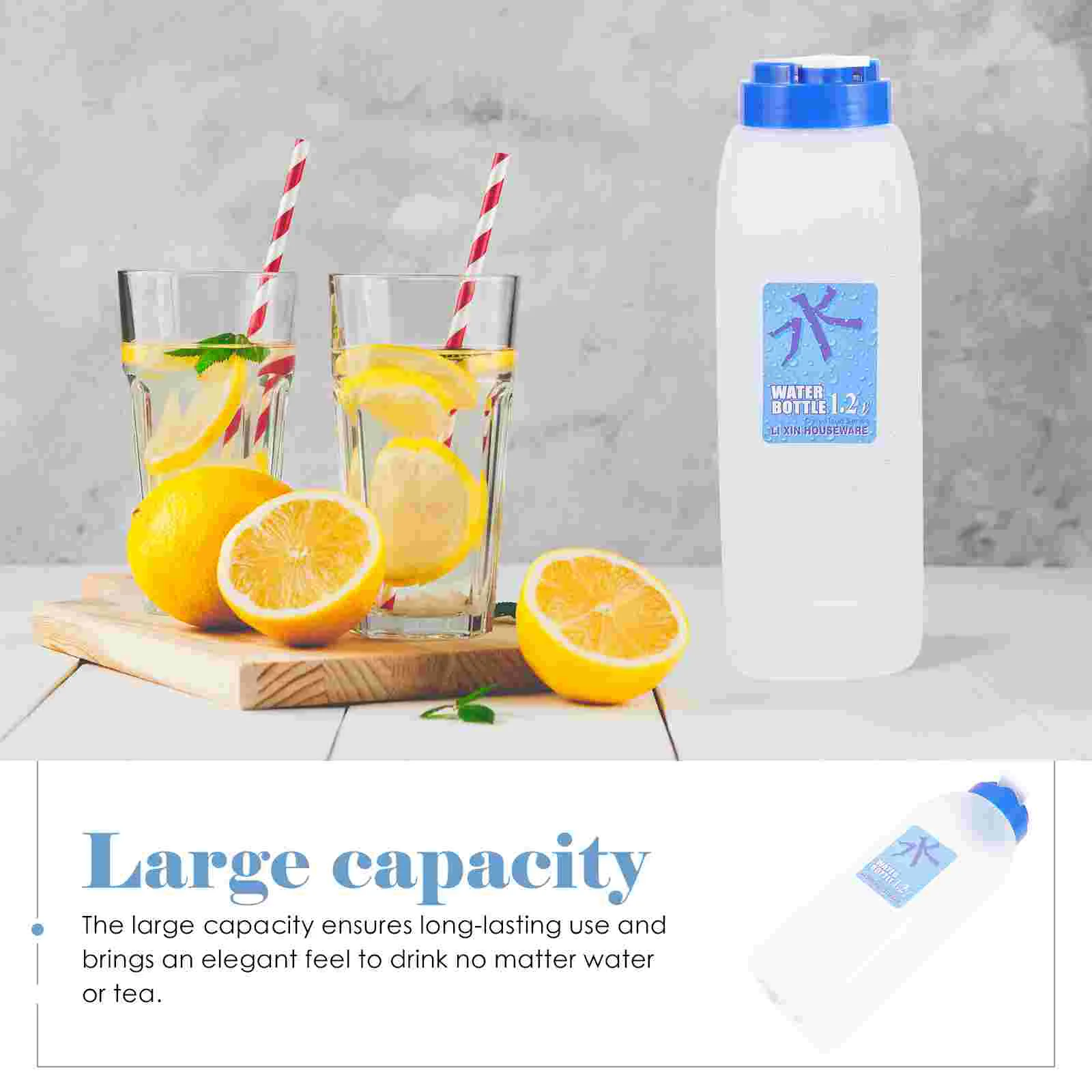 Бутылка для сока холодной воды чайник диспенсер холодильника пластиковый кувшин