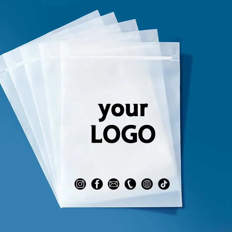 

Пластиковые пакеты YISU матовые с застежкой-молнией