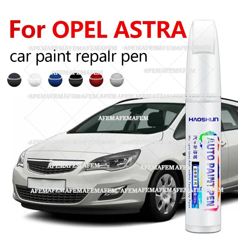 Фото Ручка-корректор для ремонта автомобильной краски OPEL ASTRA 1991-2025: аксессуары для устранения царапин, цвета: белый, черный, красный, синий, серебристый, желтый, серый №1
