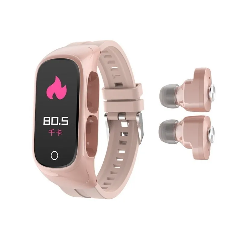 

Connected Bracelet,Bluetooth,dual Headphones, Call, Sport Mode,sleep Health Monitoring,photo Control Surprise price Recommend