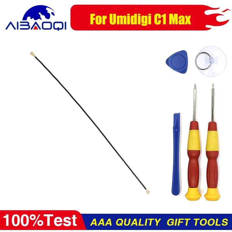 

Новинка 100%, Оригинальный коаксиальный стандартный гибкий кабель антенны для телефона Umidigi C1 MAX G1 MAX, запасные части для ремонта и замены
