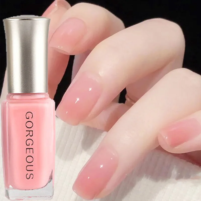 

10ml Candy Color Gel Nail Polish Pink Blue Purple Translucent Jelly Nail Art Polish Quick-drying Semi Permanent Manicure Varnish