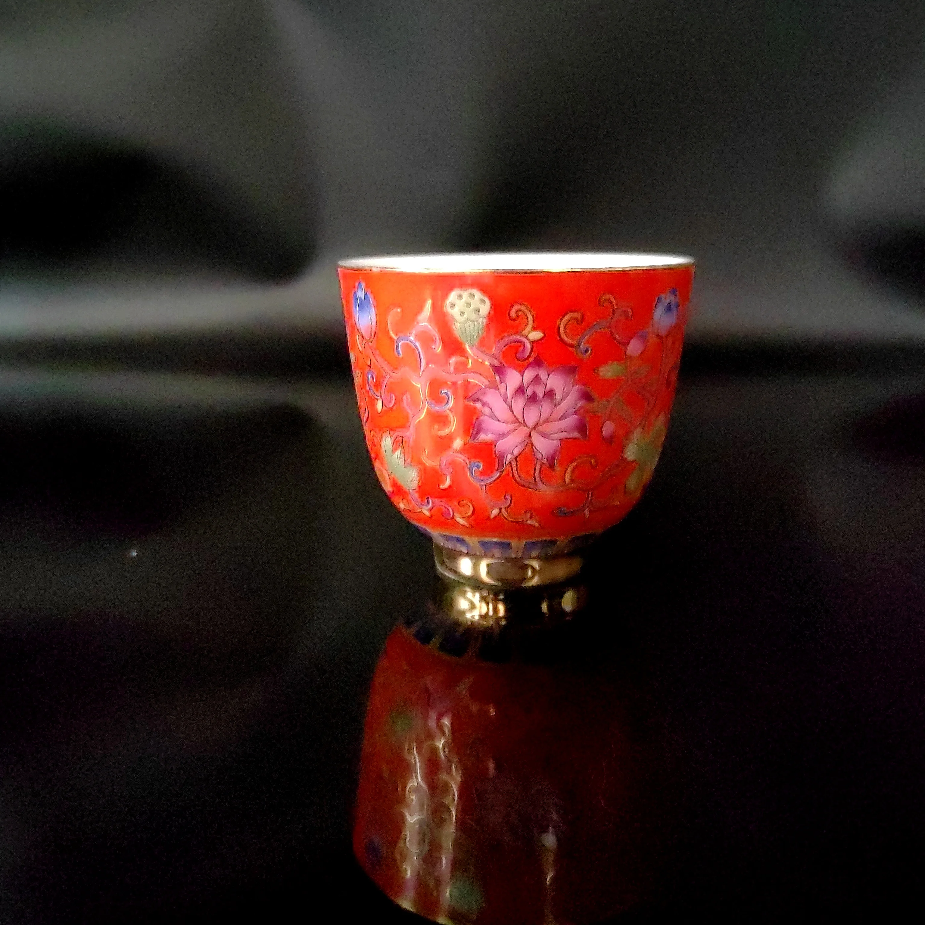 

Китайские керамические чашки Sweet Lemon, цветок, 65 мл