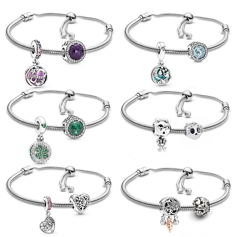 Diy Подвеска-браслет Регулируемого Размера Для Мужчин И Женщин Элегантный Браслет