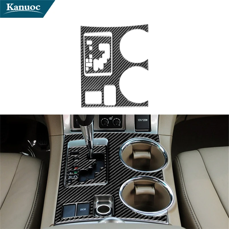 Наклейки для панели управления переключением передач из углеродного волокна Toyota