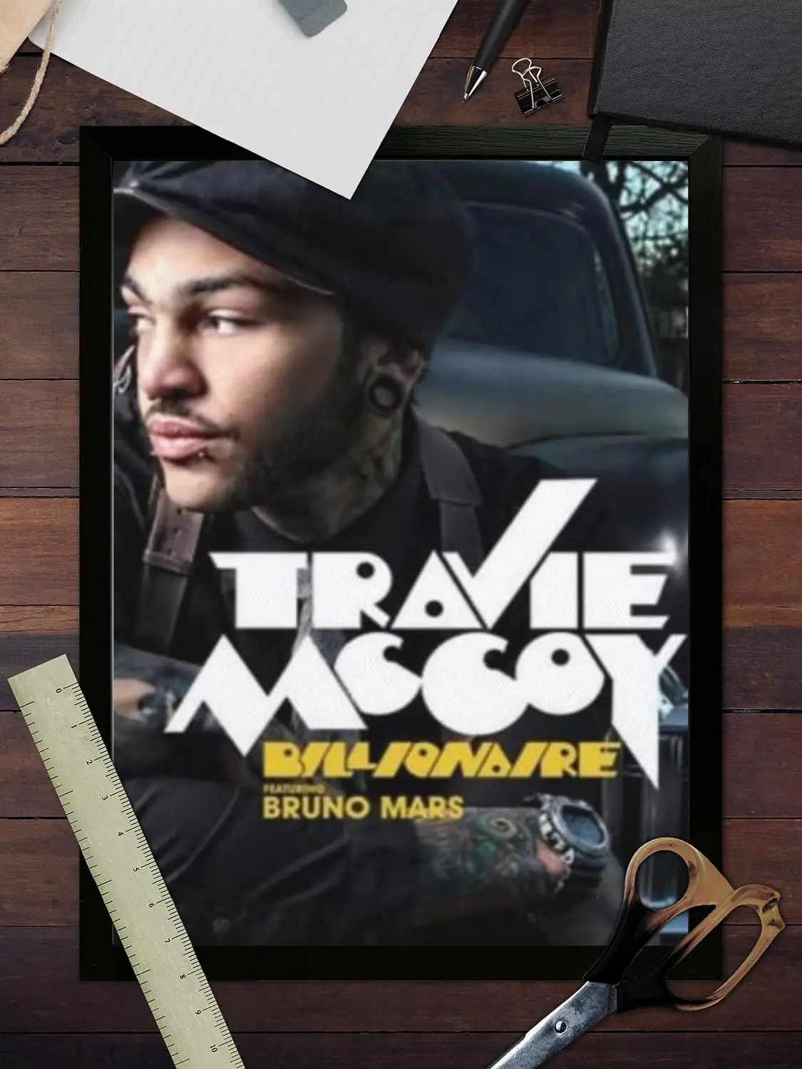 Плакат на холсте Travie McCoy настенное искусство печать с изображением современная