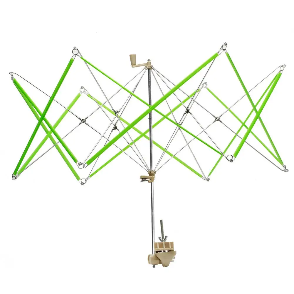 

Намотка для пряжи, держатель для зонта, намотка для пряжи с складной способностью для быстрого намотки шерстяной пряжи, гладкое вращение и
