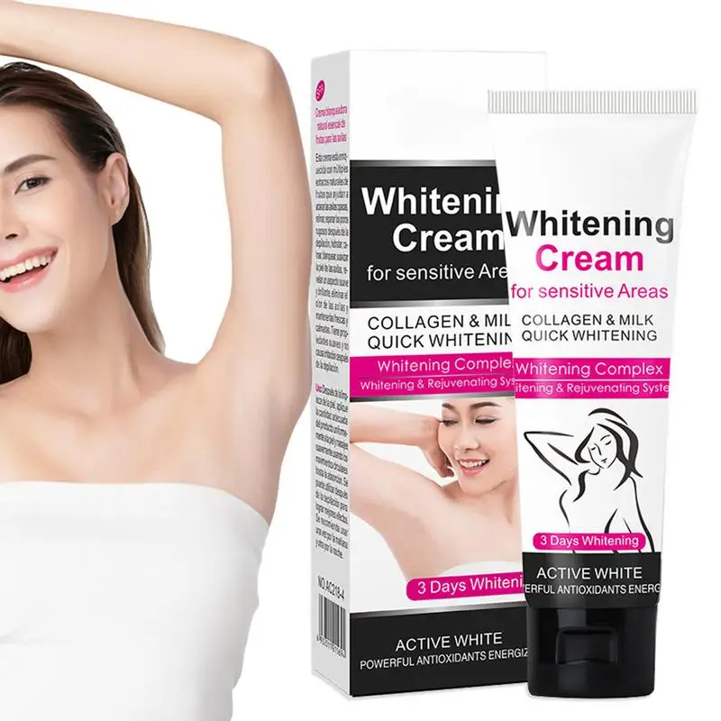 

Body Whitening Cream Intimate Dark Spots And Knees Lightening Cream Underarm Armpit Knee Dark Skin Bleaching Body Care Cream