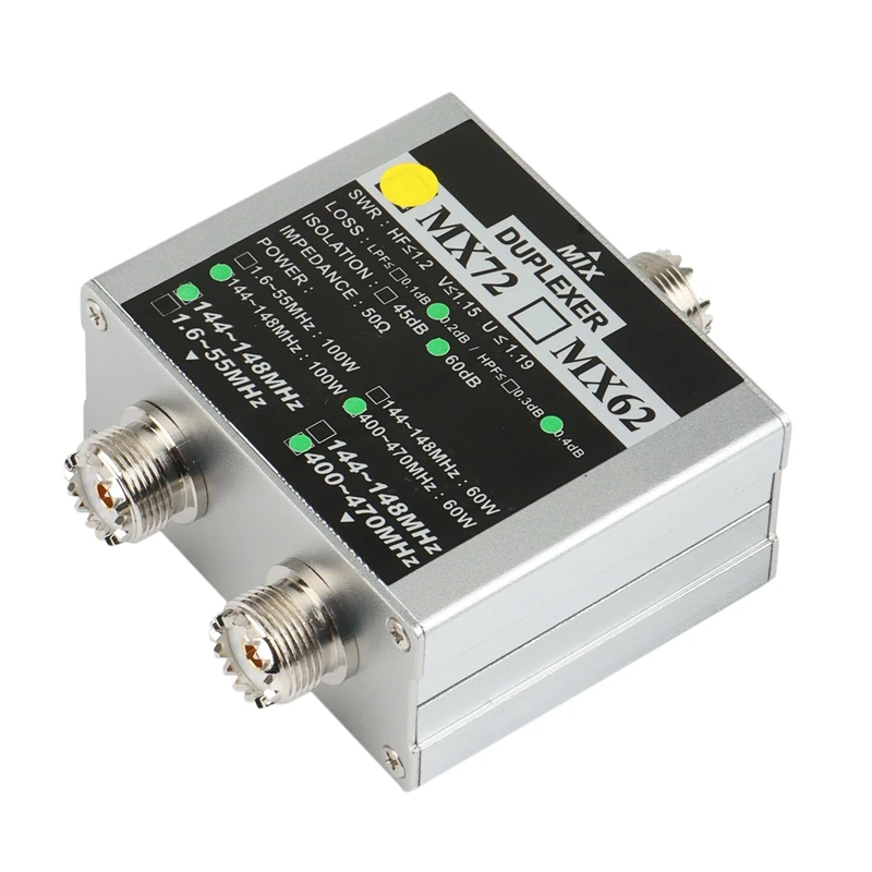 Высокочастотная рация Ham VHF UHF трехдиапазонная Любительская двухсторонняя