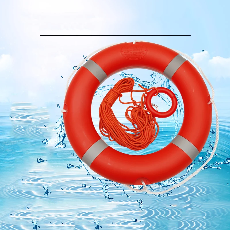 Torpedo Swim Life Diving Inflatable Buoy Pool Safety Swimming Buoy Rescue Lifebuoy Ring for Adults Boya Buceo Rescue Equipment