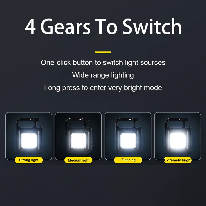 Мини-вссветильник светодиодный Многофункциональный водонепроницаемый
