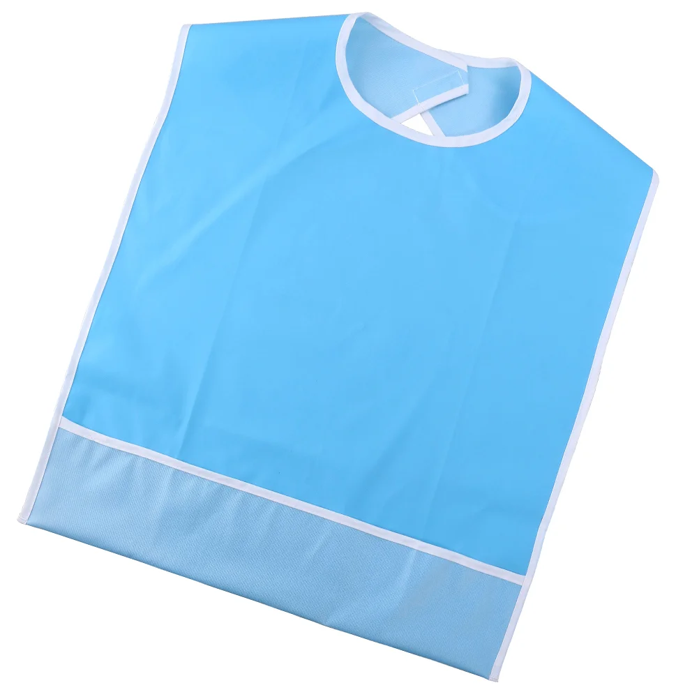 

Bib Adult Mealtime Bibs Protector Waterproof Apron Eating Clothingaid Set Adults Cloth Feeding The Elderly Patientabsorbent