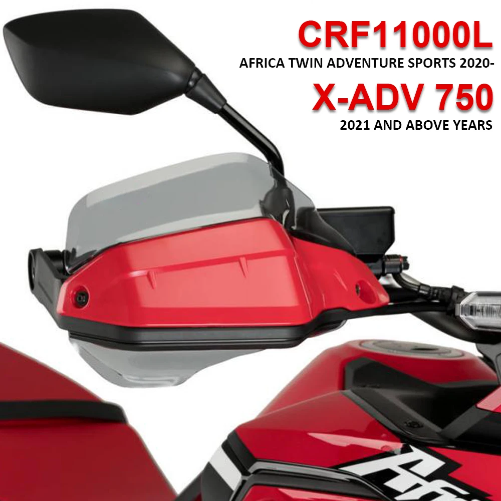 

X-ADV XADV 750 Hand Guards Windshield For Honda CRF 1100 L CRF1100L Africa Twin Adventure Sports 2020 2021 Handlebar Handguard