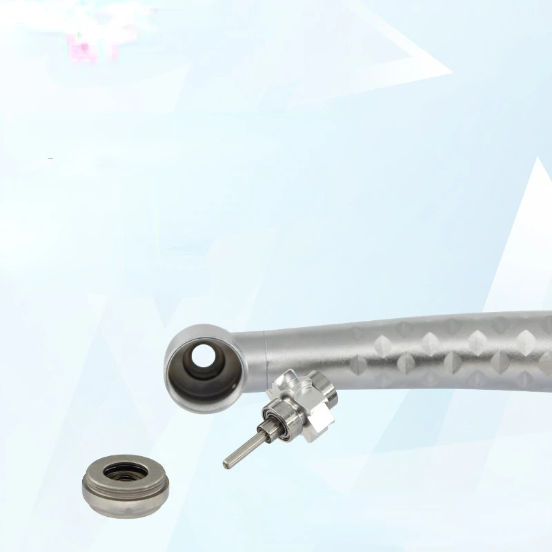 Dental High Speed Turbo Handpiece Turbine Big Head Press Single Spray 4 Holes Dental Accessory For Drilling Grinding Teeth