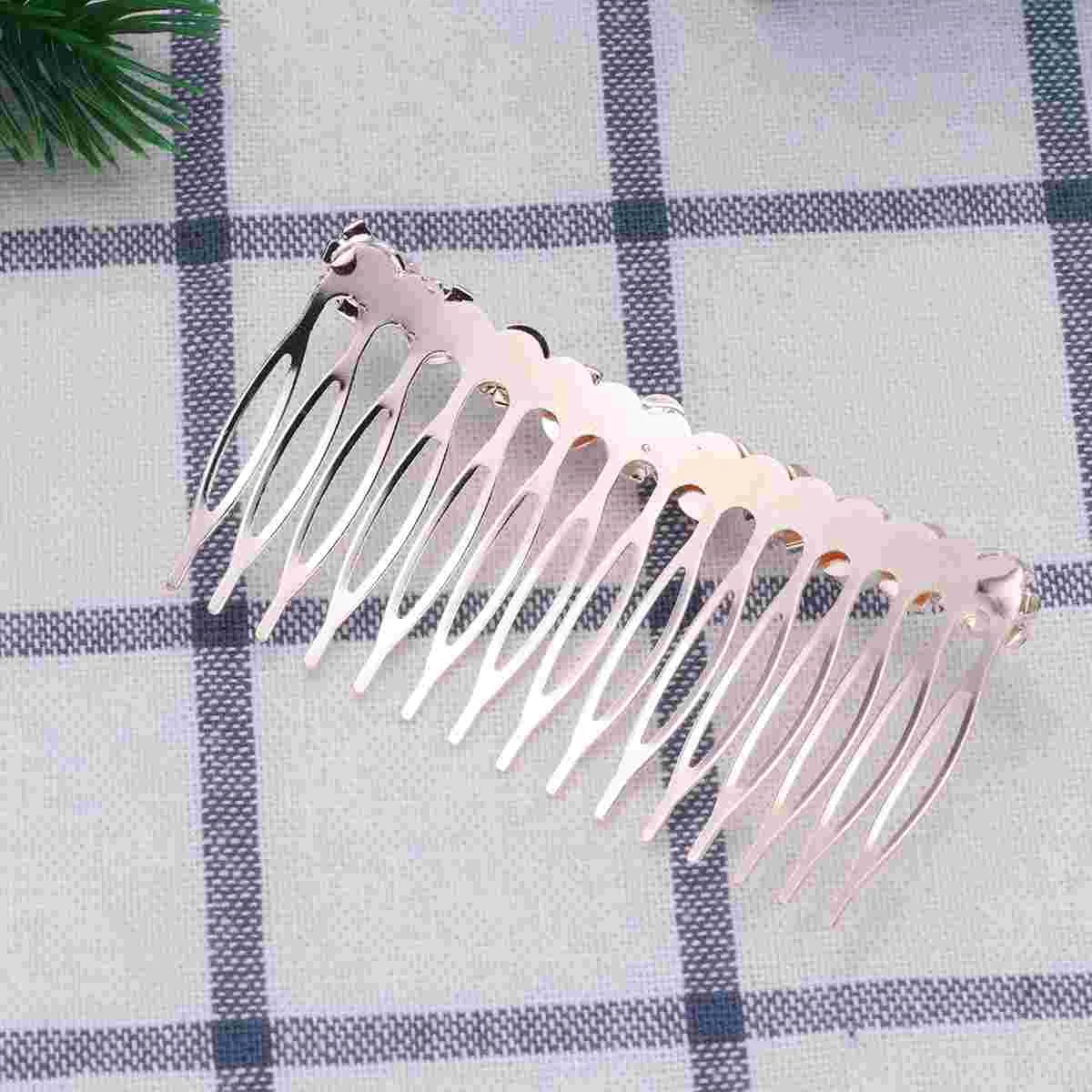 

Hair Comb Bride Bridal Rhinestone Barrettes Pearl Wedding Accessories Alloy Headgear