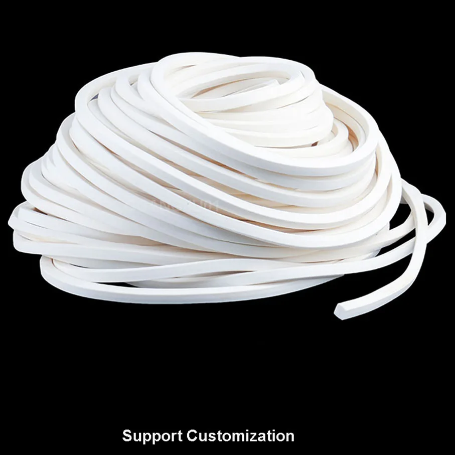 

1/2/3/5 метров, белая квадратная губчатая полоса, силиконовая вспененная резина, прокладка для дверей, окон, накладка, уплотнение 2x10 мм-30x35 мм