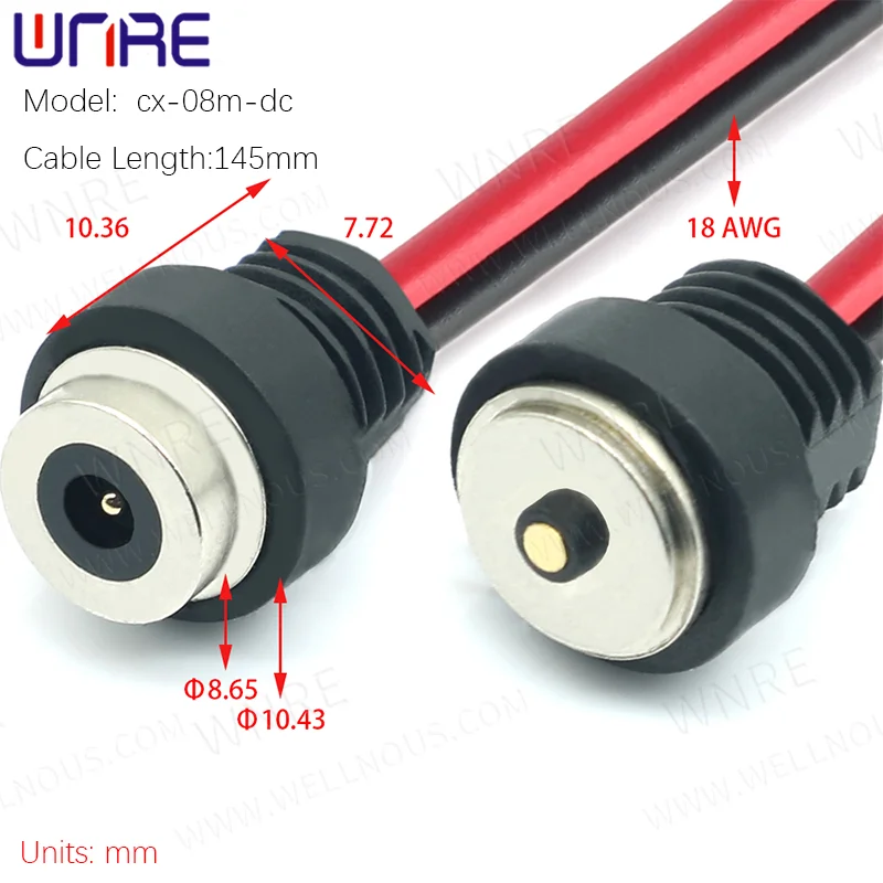 

Круглые магнитные разъемы, штекер и гнездо, магнитный разъем Pogopin, водонепроницаемый магнитный поглотитель, винтовой контакт, адсорбция