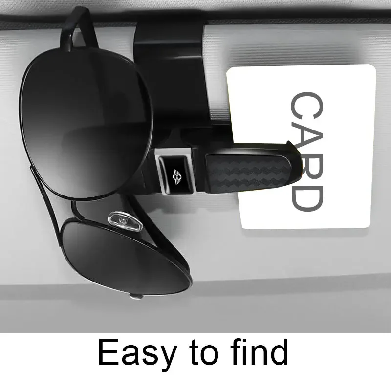 Очки для водителя губка зажим ткани автозакрепление BMW Mini Cooper One R50 R53 R56 R60 F55 F56 R57 R58