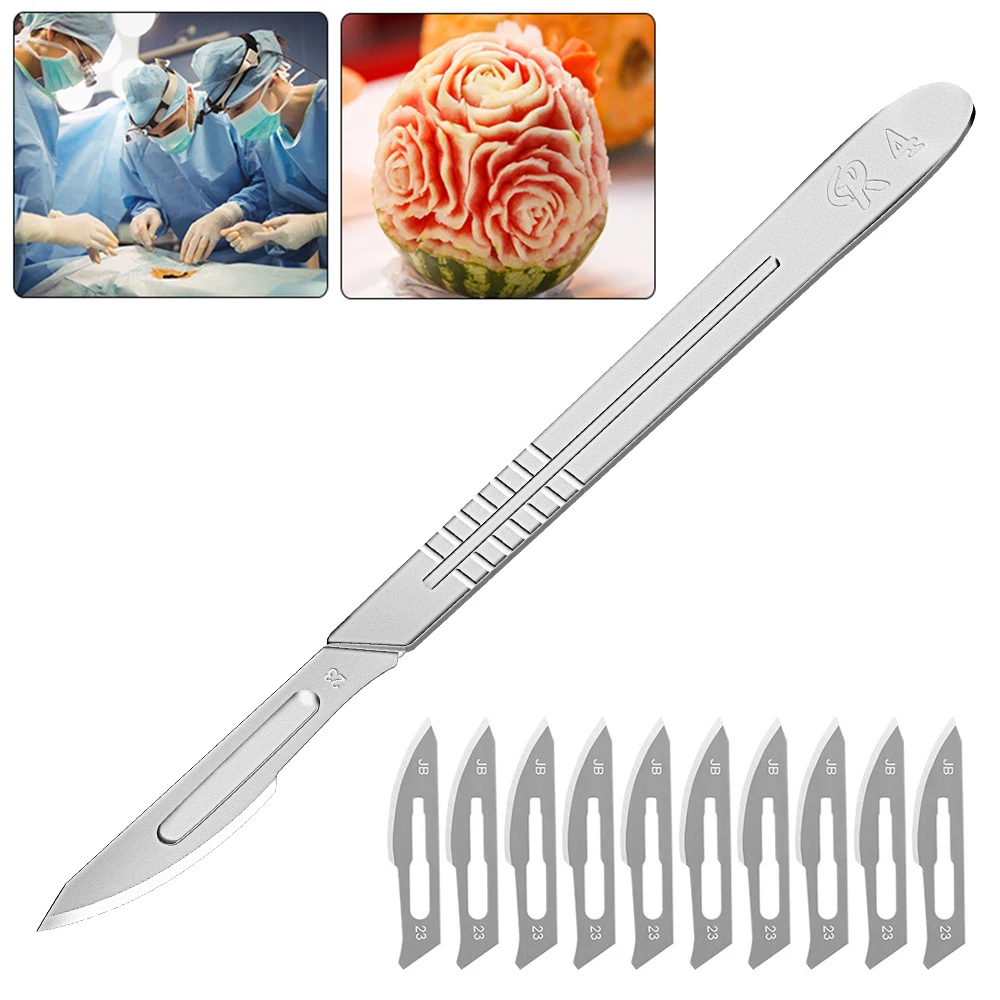

Carving Blade 11/23 W/ 3/4 Handle Engraving Craft Cutting Tool Non-Slip Cutter With Box Woodworking Tools Accessories