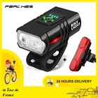 Фара велосипедная Передняя, 1000 лм, зарядсветильник через USB