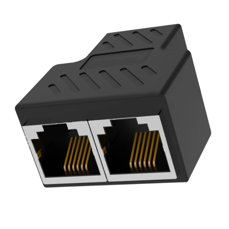 Настенный адаптер RJ11 двойной разветвитель телефонной линии настенная вилка