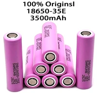 1 10 actual capacity original power 18650 lithium battery 35e 3500mah 3 7v 25a high power inr18650 electric tools