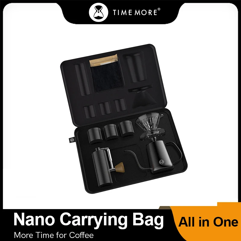 

Timemore Nano Carrying Bag Portable Coffeware Set Coffee Kit Bag Coffee Gift Set Free Shipping From Korea