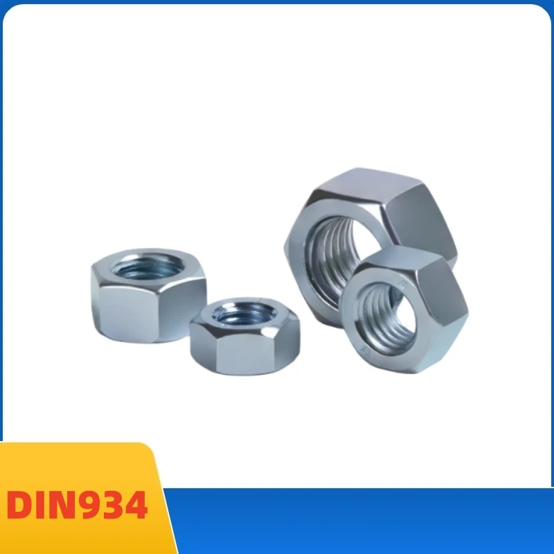 

Гайки DIN 934 из оцинкованной стали M1-M16