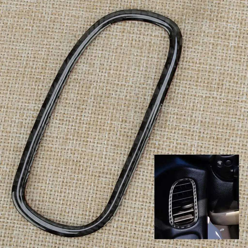 

Car Driver Side Door Air Vent Cover Black Carbon Fiber Trim Fit for Chevrolet Corvette C5 1998 1999 2000 2001 2002 2003 2004