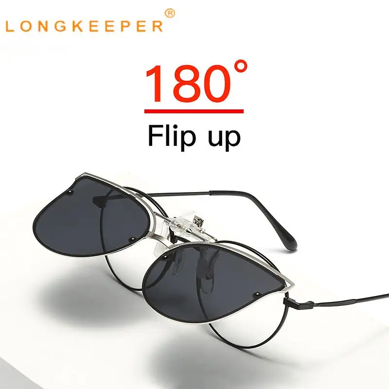 

Линзы ночного видения брендовые дизайнерские поляризационные солнцезащитные очки с застежкой флип-ап очки UV400 фотохромные очки для вожден...