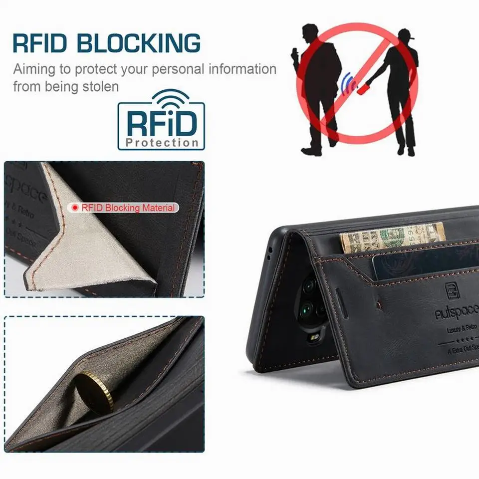 Флип-чехол для Xiaomi Redmi Note 9 Pro чехол Магнитный кожаный кошелек с кармашком карт