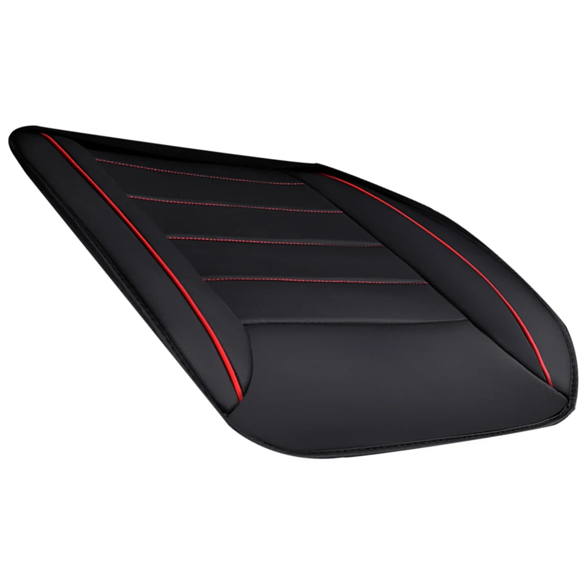 

Universal Car Seat Cushion Pad Full Coverage Front Auto Seat Cover Mat for Protection (Black)