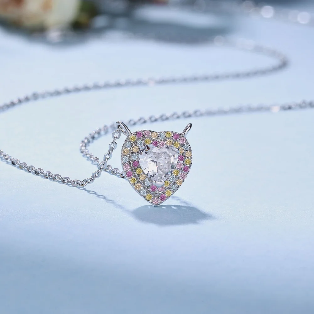 Европейское и американское ожерелье из серебра S925 с высококачественным