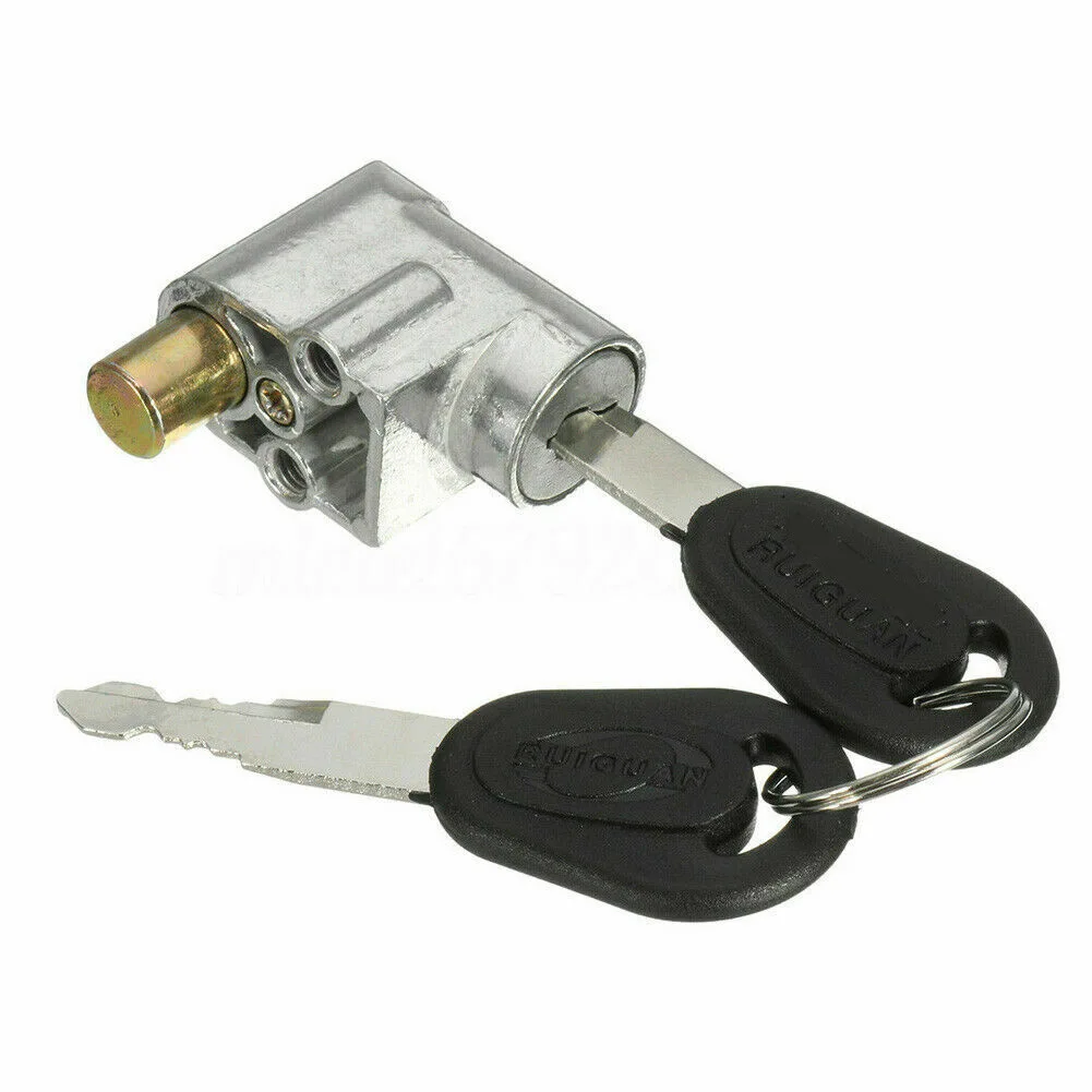 

High Quality Brand New Durable Front Safety Lock Kit Switch Battery Accessories Metal Pack Box Security With 2 Key