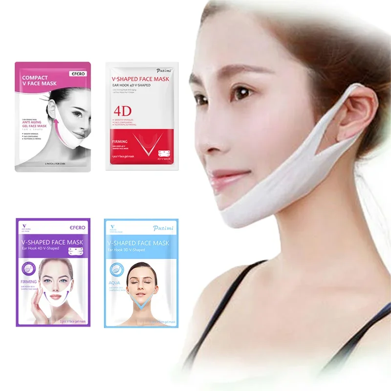 

Multiple Styles Lifting Facial Mask Lift Up Firming Bandage Moisturizing V-Face Lift Facial Mask Face Slimming Skin Care Tool