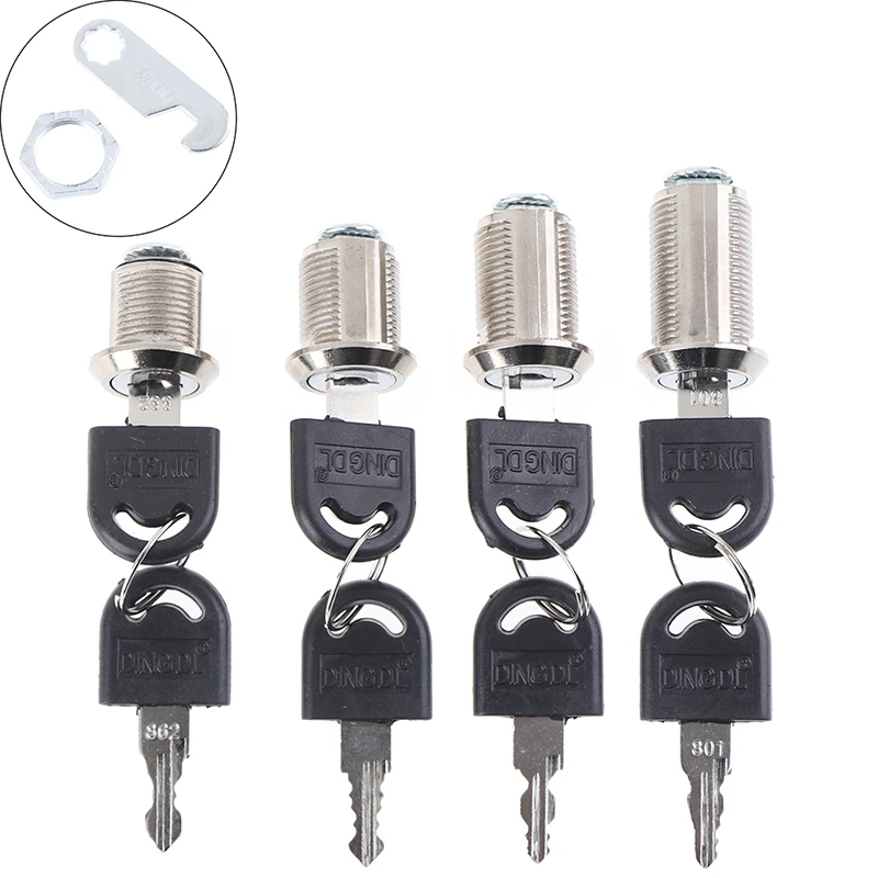 Цилиндрические замки с 2-мя ключами фурнитура цилиндрические дверной шкаф